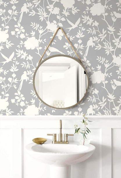 Mono Toile Peel & Stick Wallpaper