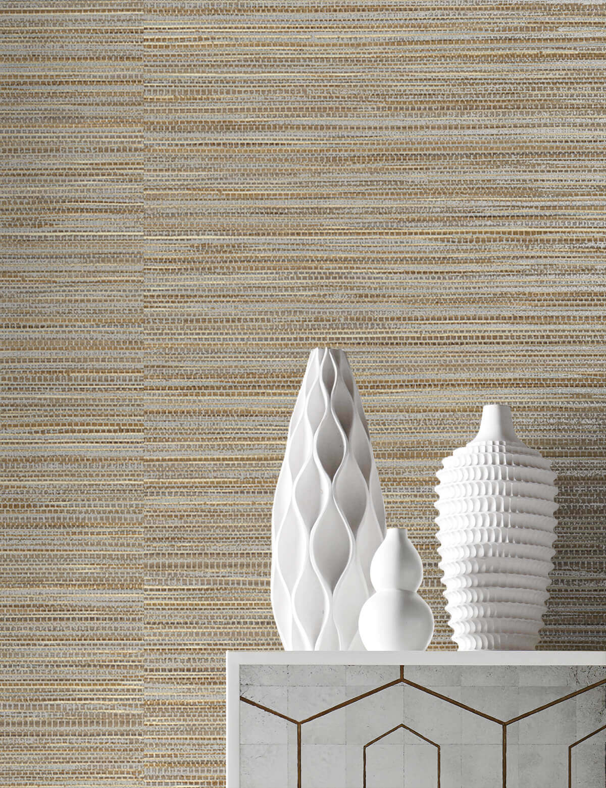 Faux Grasscloth Peel & Stick Wallpaper
