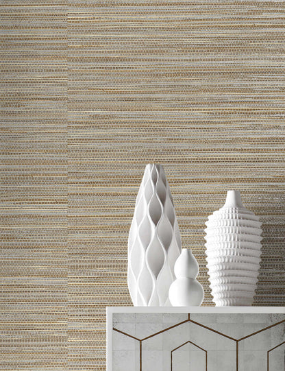 Faux Grasscloth Peel & Stick Wallpaper