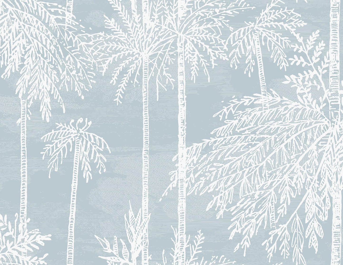 Coastal Haven Palm Grove Wallpaper
