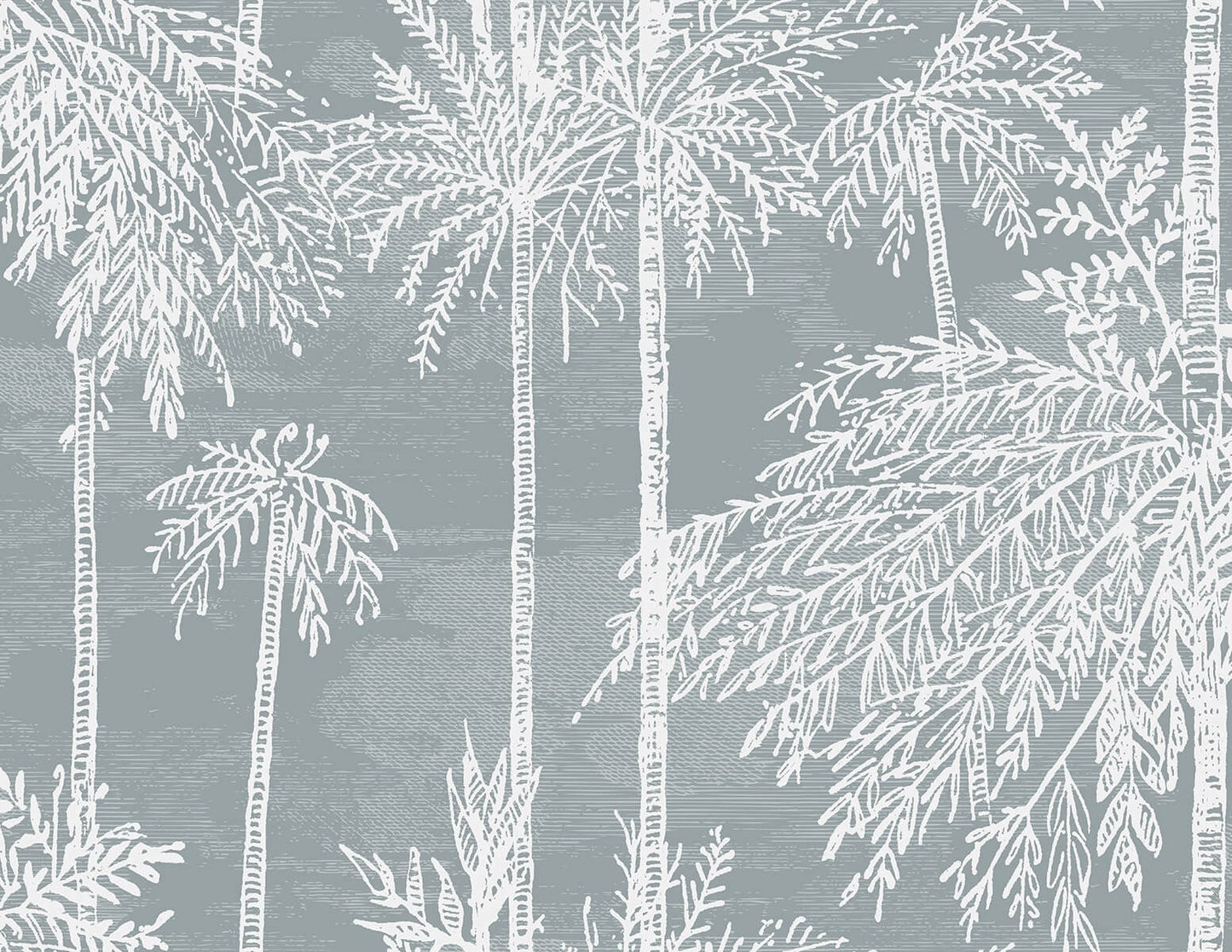 Coastal Haven Palm Grove Wallpaper