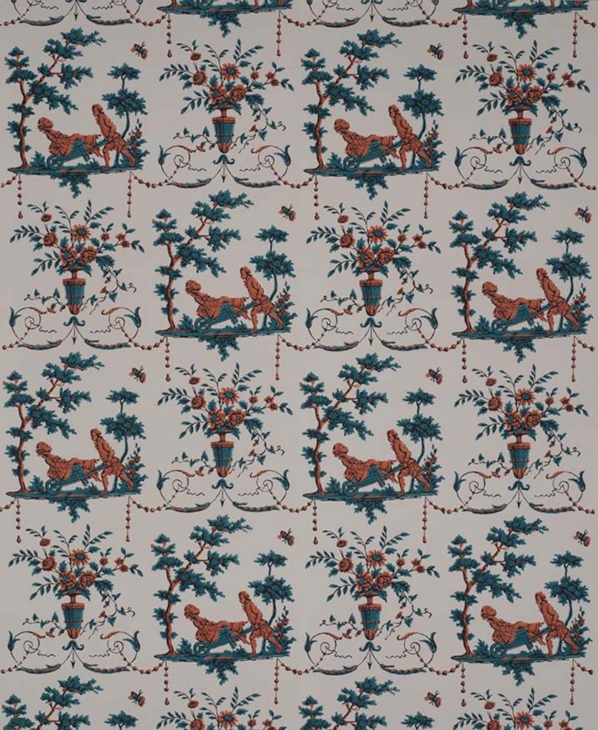 Lear’s Folly Wallpaper by Adelphi Paper Hangings in Colorway A