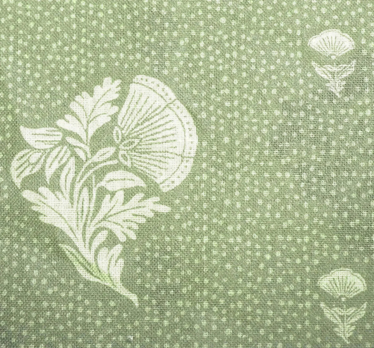 Lila Fabric by Betsy Textiles in Olive