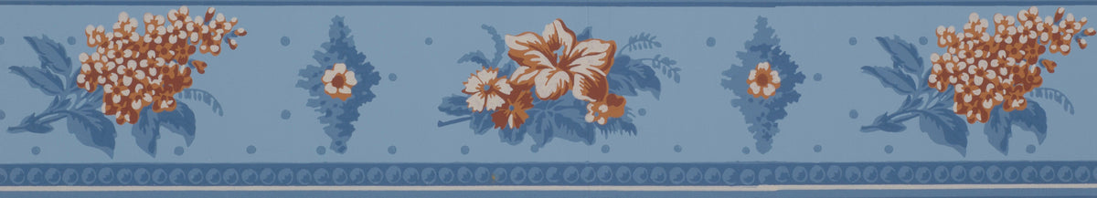 Lilac Border by Adelphi Paper Hangings in Original