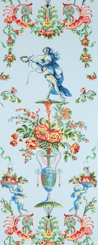 Locust Grove Arabesque Wallpaper by Adelphi Paper Hangings in Colorway B
