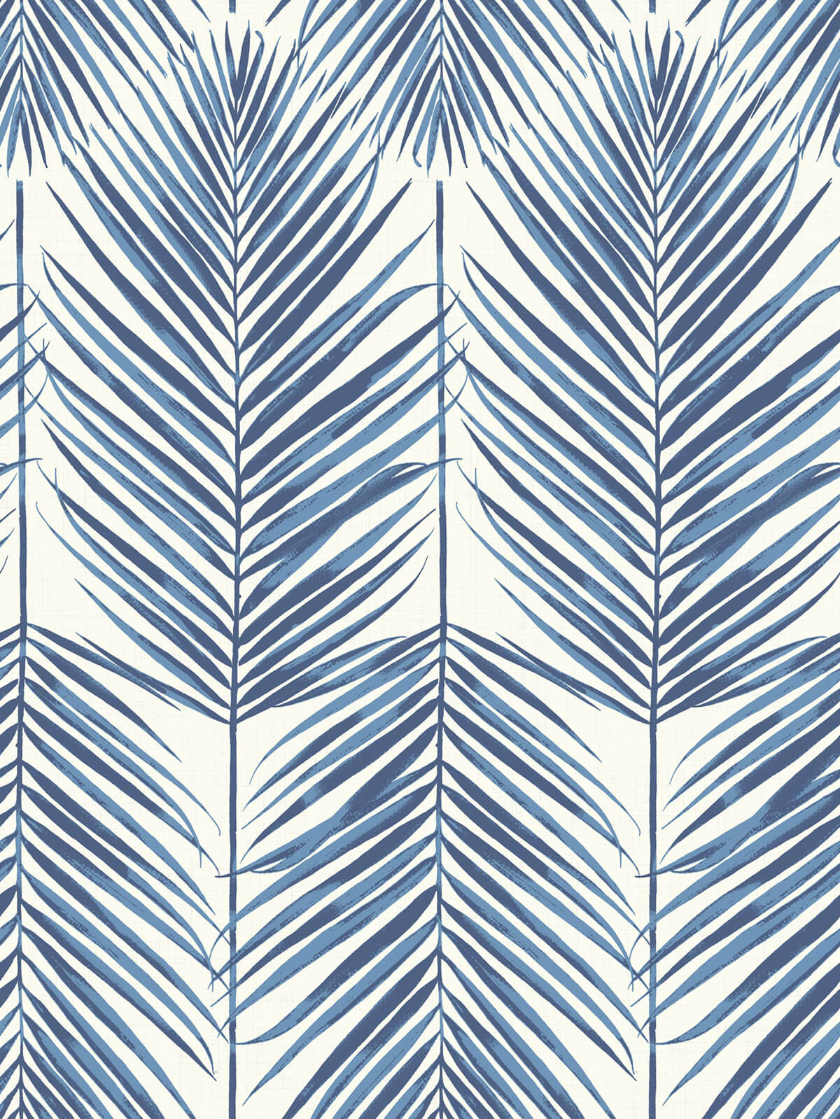 Seabrook Beach House Paradise Wallpaper - Coastal Blue