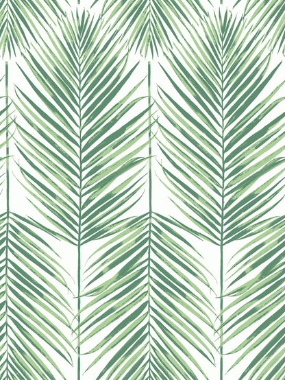 Seabrook Beach House Paradise Wallpaper - Green