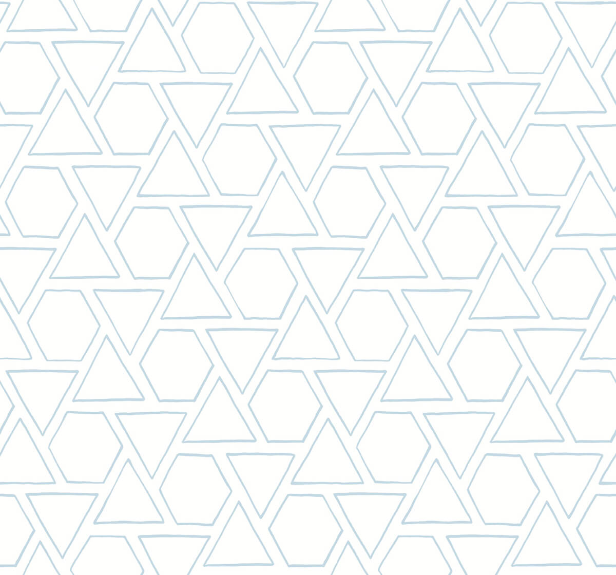 Seabrook Beach House Sun Shapes Wallpaper - Blue Oasis