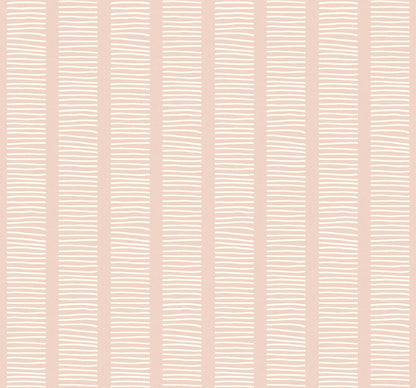 Seabrook Beach House Coastline Wallpaper - Pink Sunset