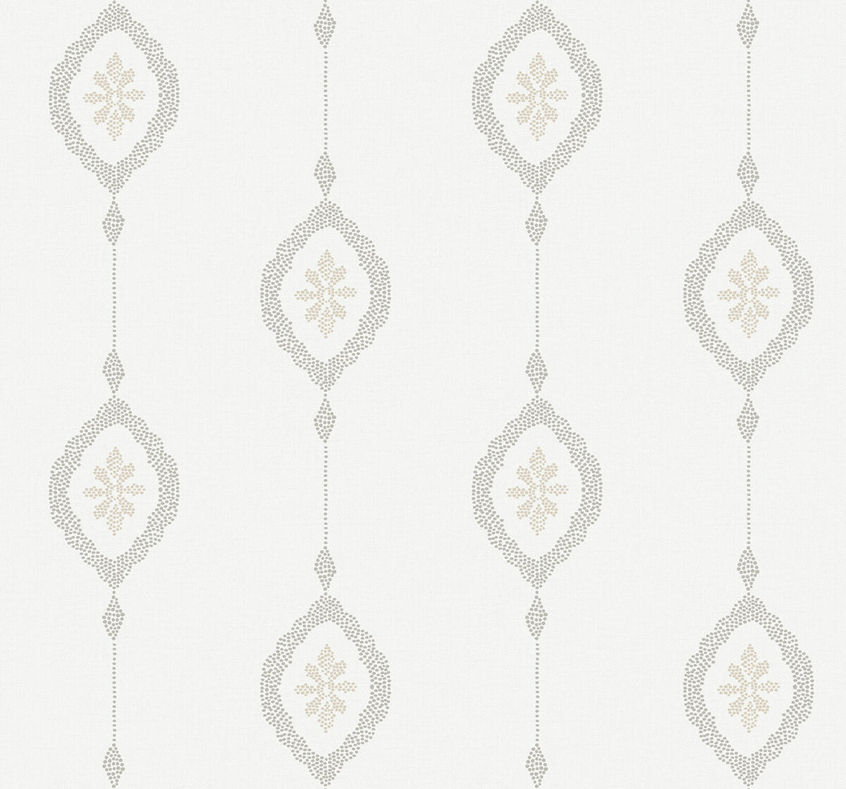 Seabrook Beach House Sand Dollar Stripe Wallpaper - Black Sands