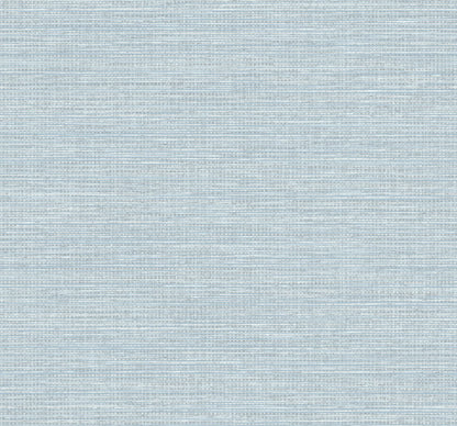 Seabrook Beach House Beachgrass Wallpaper - Blue Oasis