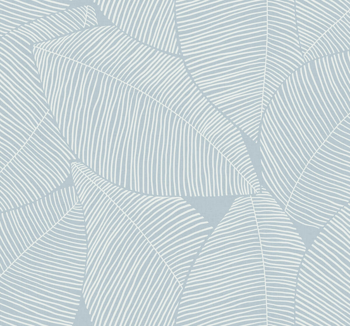 Seabrook Beach House Summer Magnolia Wallpaper - Blue Oasis