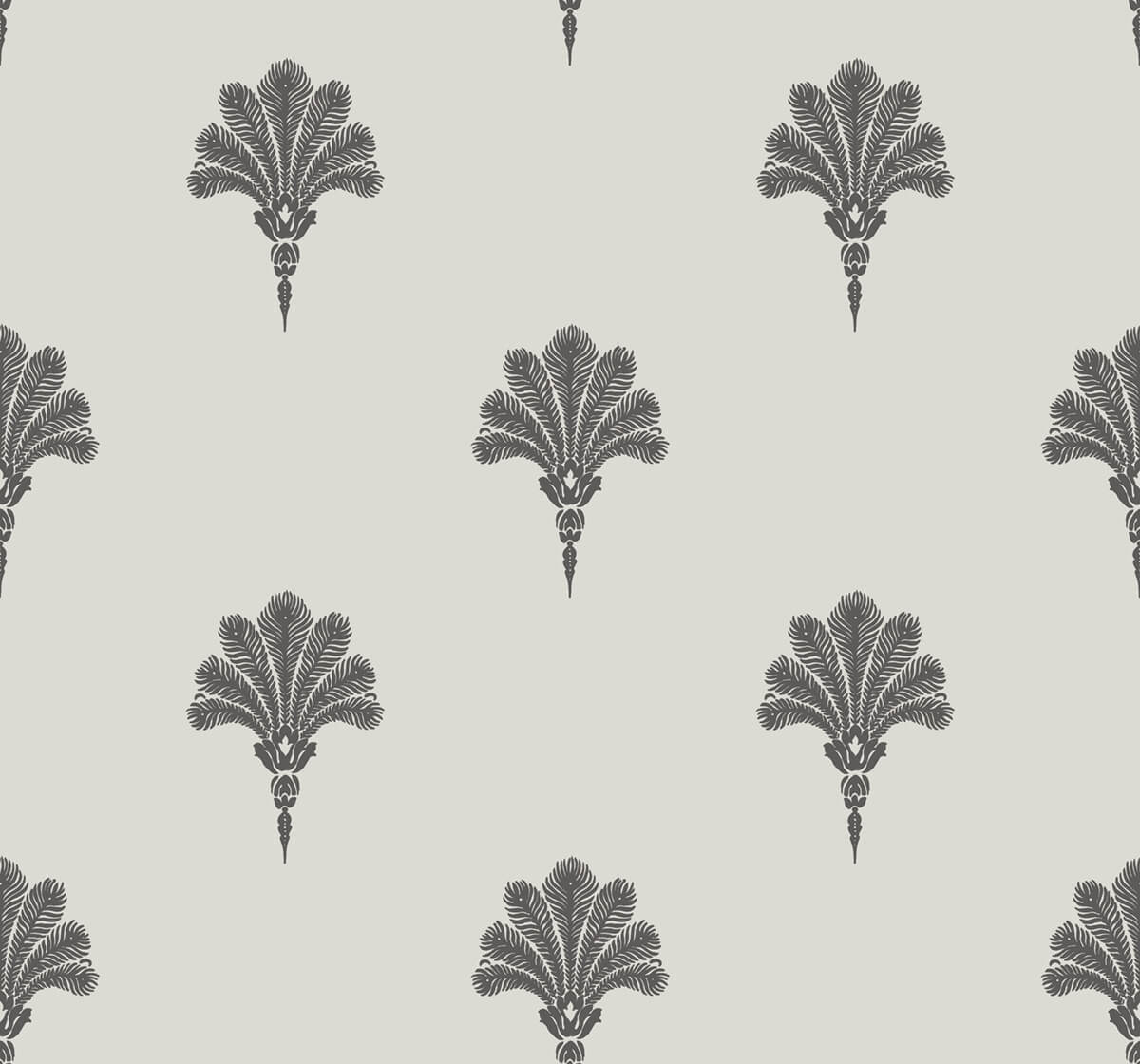 Seabrook Beach House Summer Fan Wallpaper - Black Sands