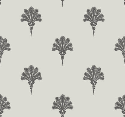 Seabrook Beach House Summer Fan Wallpaper - Black Sands