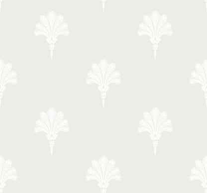 Seabrook Beach House Summer Fan Wallpaper - White Sands