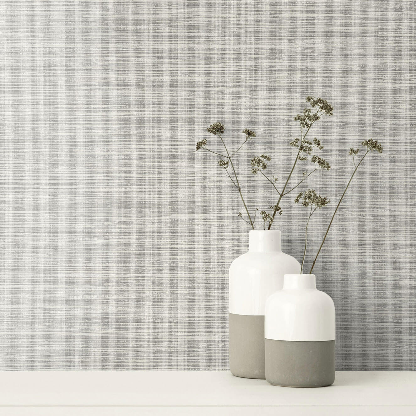 Seabrook Beach House Nautical Twine Wallpaper - Black Sands