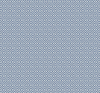 Seabrook Beach House Keys Wallpaper - Coastal Blue