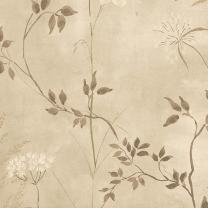 Meadow Whisper Hessian Wallpaper