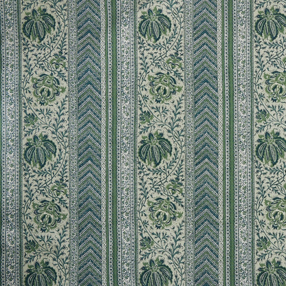 Huntington Stripe Fabric by Meredith Ellis in Jade