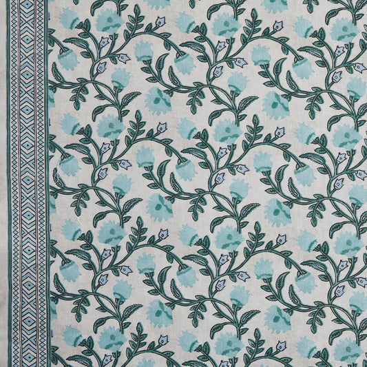 Lennox Fabric by Meredith Ellis in Blue/Green