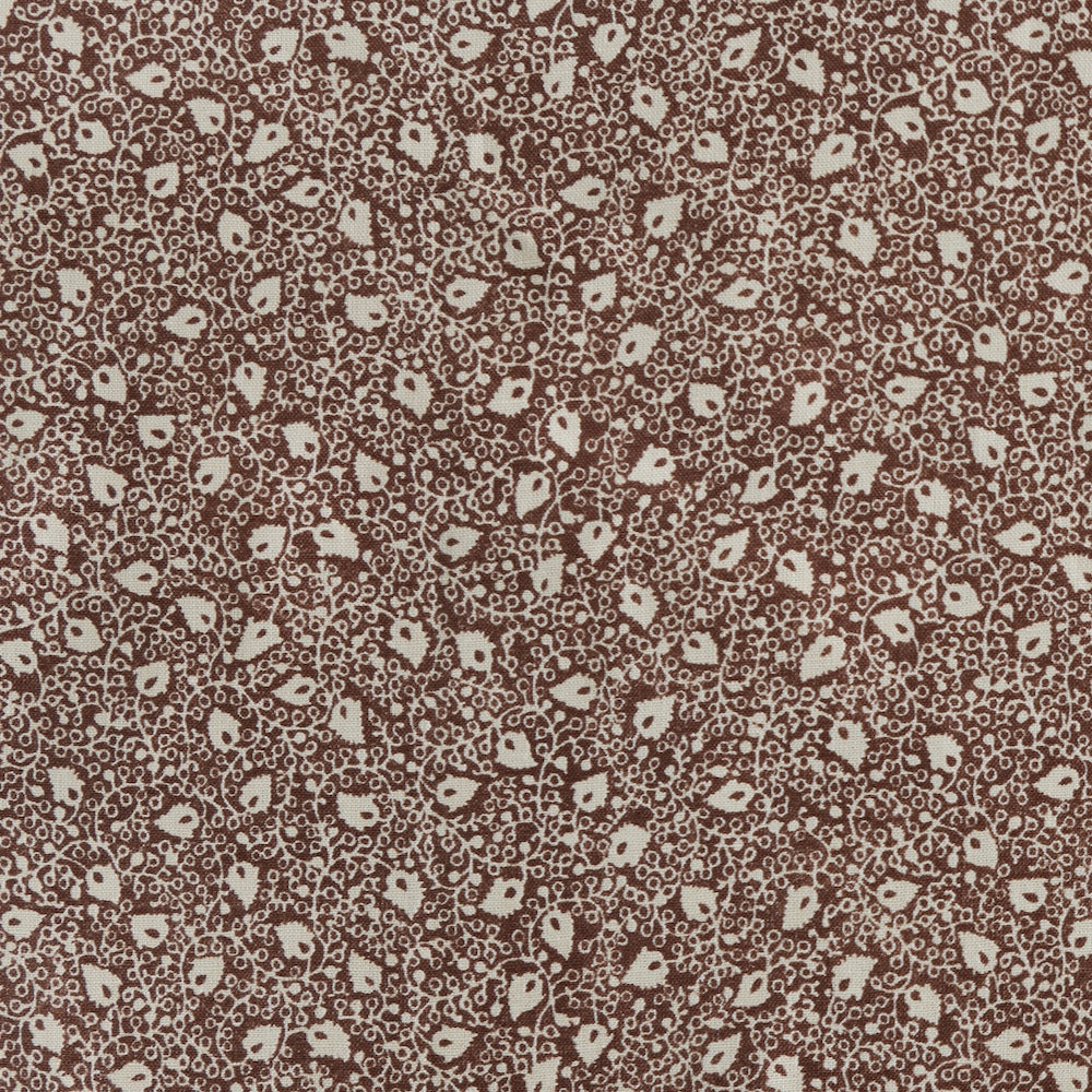 Oliver Fabric by Meredith Ellis in Reverse Chocolate