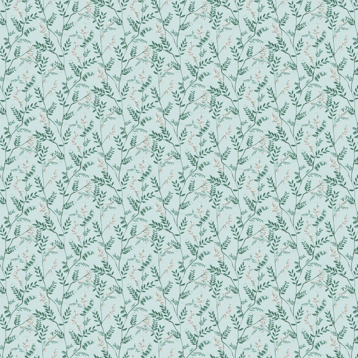 Mazy Wallpaper by Meredith Ellis in Celadon
