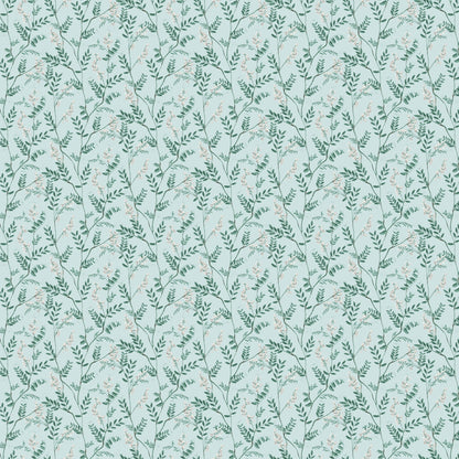 Mazy Wallpaper by Meredith Ellis in Celadon