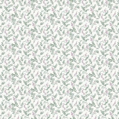 Mazy Wallpaper by Meredith Ellis in Pink/Green