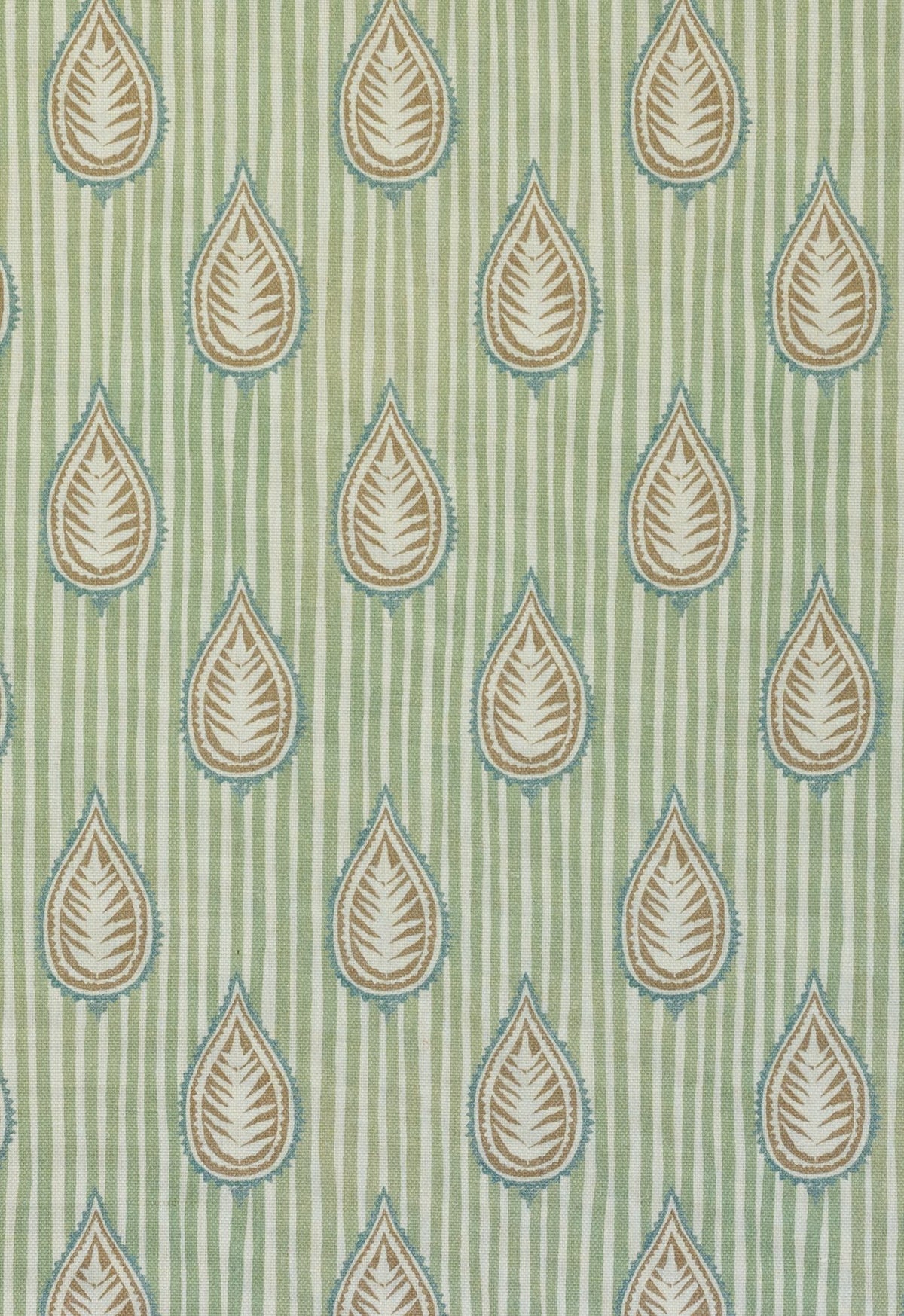 Midhurst Fabric by Titley & Marr in Aqua, Opal & Flax