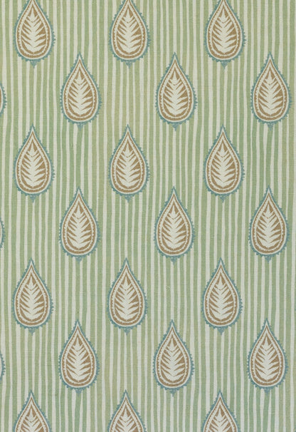 Midhurst Fabric by Titley & Marr in Aqua, Opal & Flax