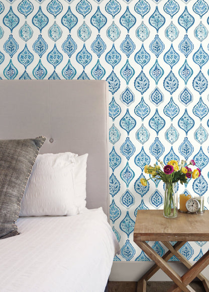 Marketplace Motif Wallpaper
