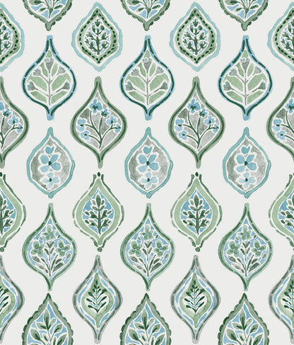 Marketplace Motif Wallpaper