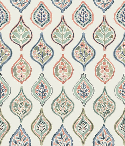 Marketplace Motif Wallpaper