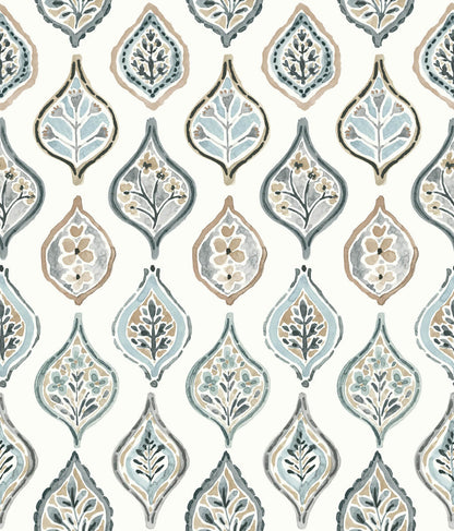 Marketplace Motif Wallpaper