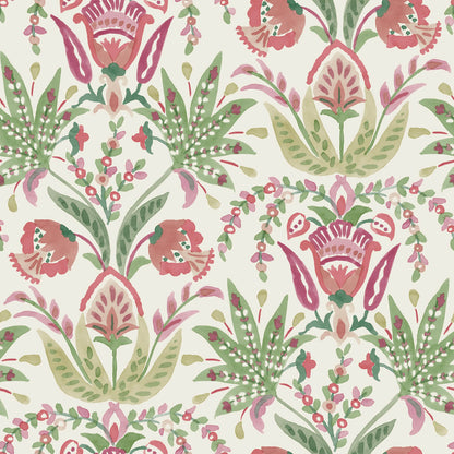 Seaside Jacobean Wallpaper