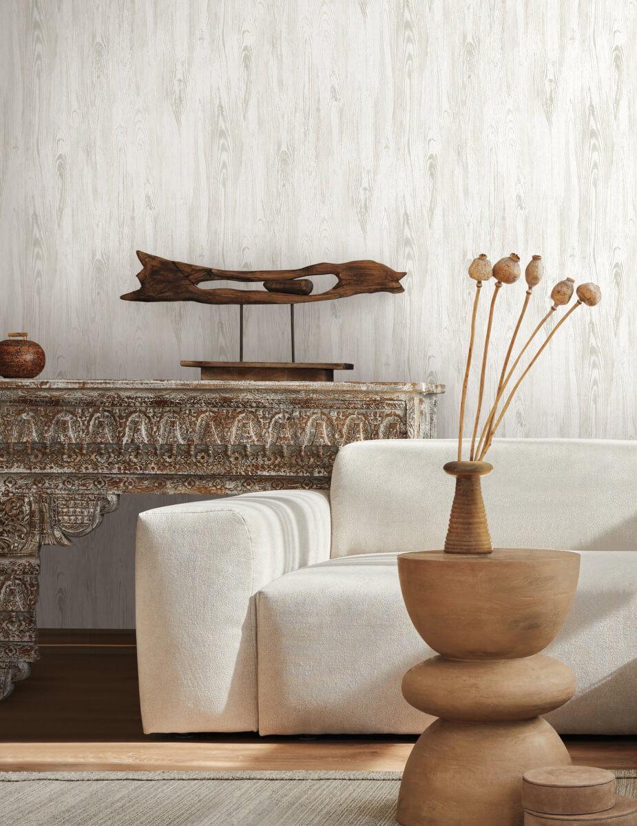 Mediterranean Rusticano Wood Wallpaper