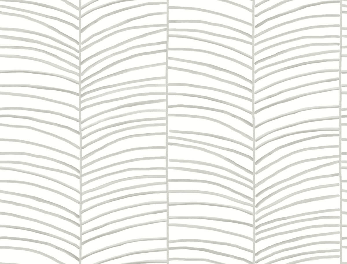 Cascade Palm Chevron Wallpaper