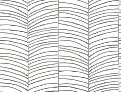 Cascade Palm Chevron Wallpaper