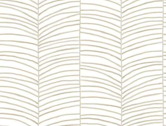 Cascade Palm Chevron Wallpaper