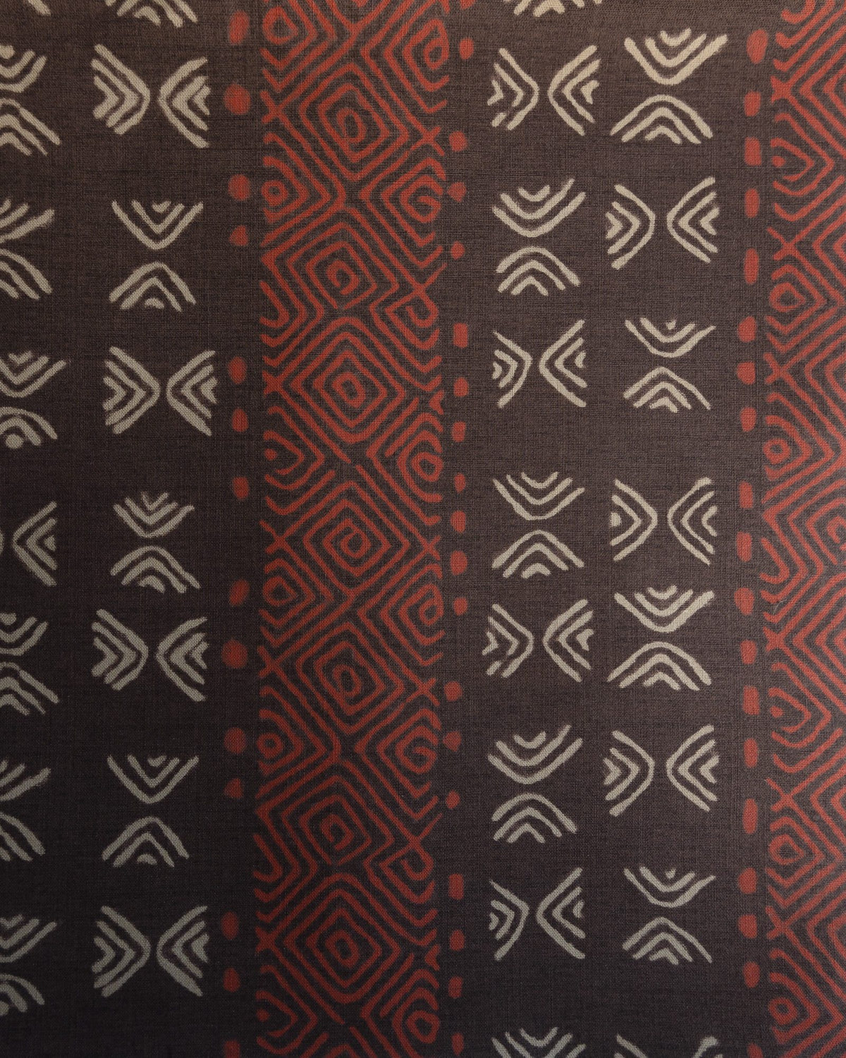 Mali Fabric by Titley & Marr in Teak & Terracotta
