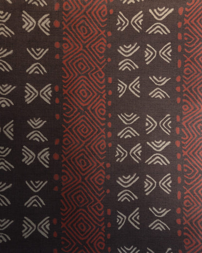 Mali Fabric by Titley & Marr in Teak & Terracotta