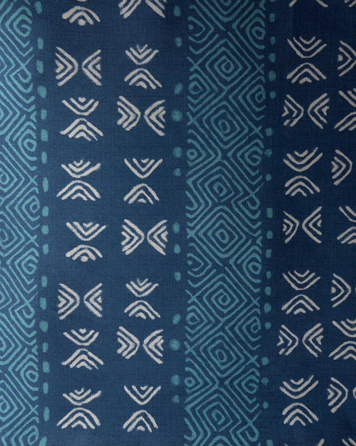 Mali Fabric by Titley & Marr in Indigo & Turquoise