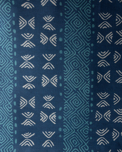 Mali Fabric by Titley & Marr in Indigo & Turquoise