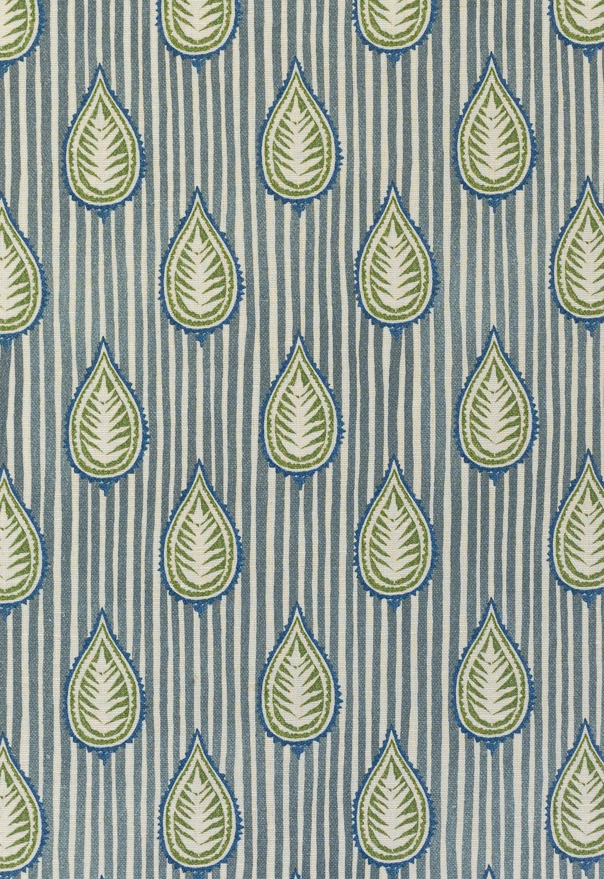 Midhurst Fabric by Titley & Marr in Royal Persian & Emerald