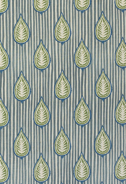 Midhurst Fabric by Titley & Marr in Royal Persian & Emerald