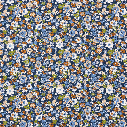 Mila Fabric by Décors Barbares in Blue