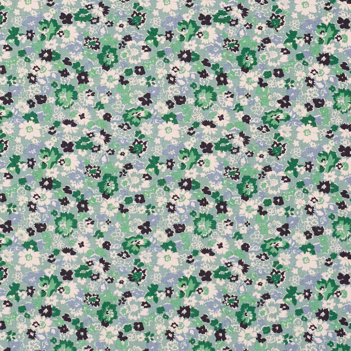 Mila Fabric by Décors Barbares in Green