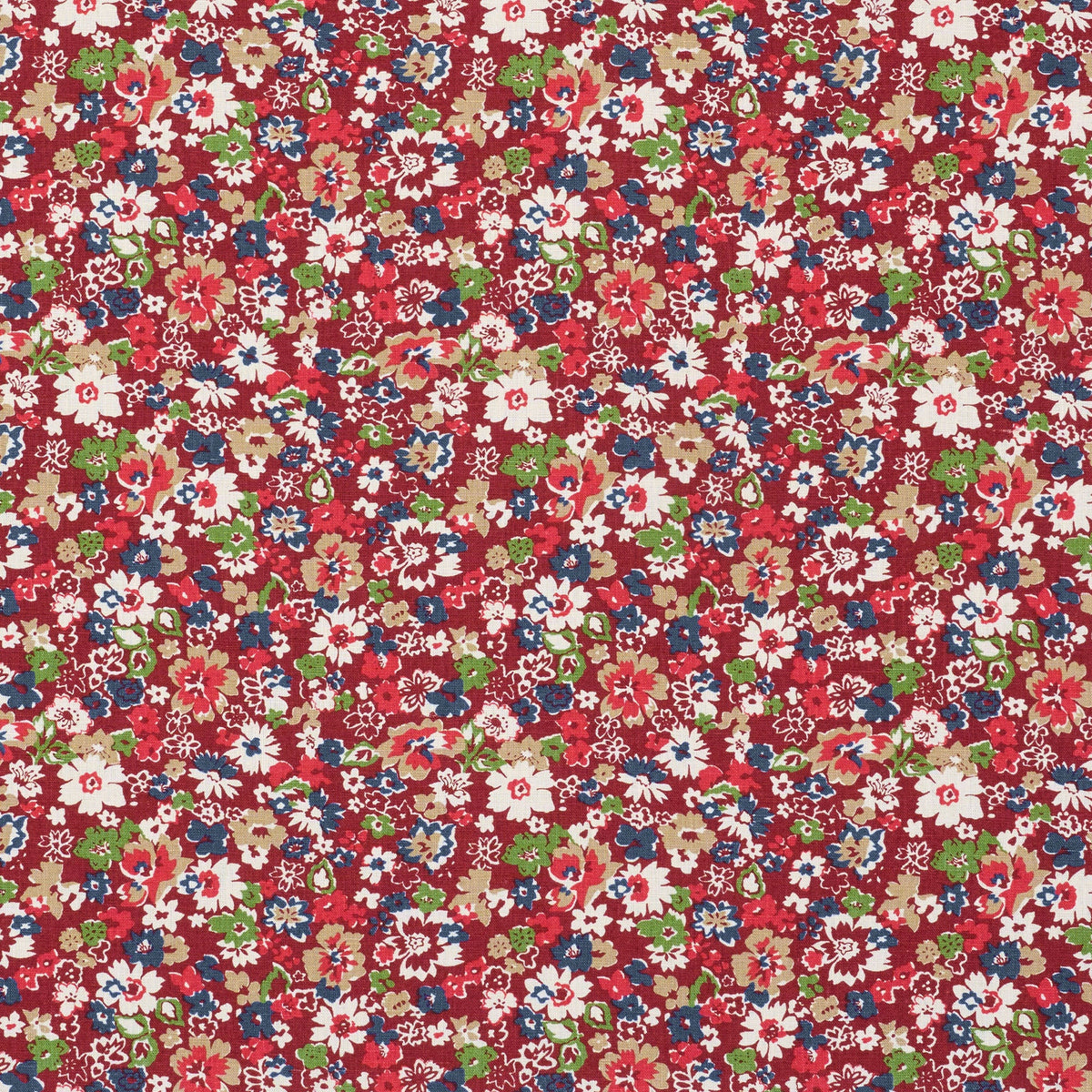 Mila Fabric by Décors Barbares in Red
