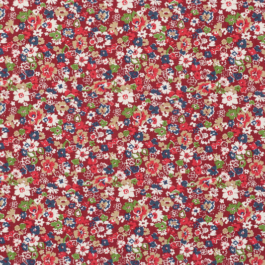 Mila Fabric by Décors Barbares in Red