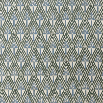 Mina Woven Fabric by Serena Dugan in Denim